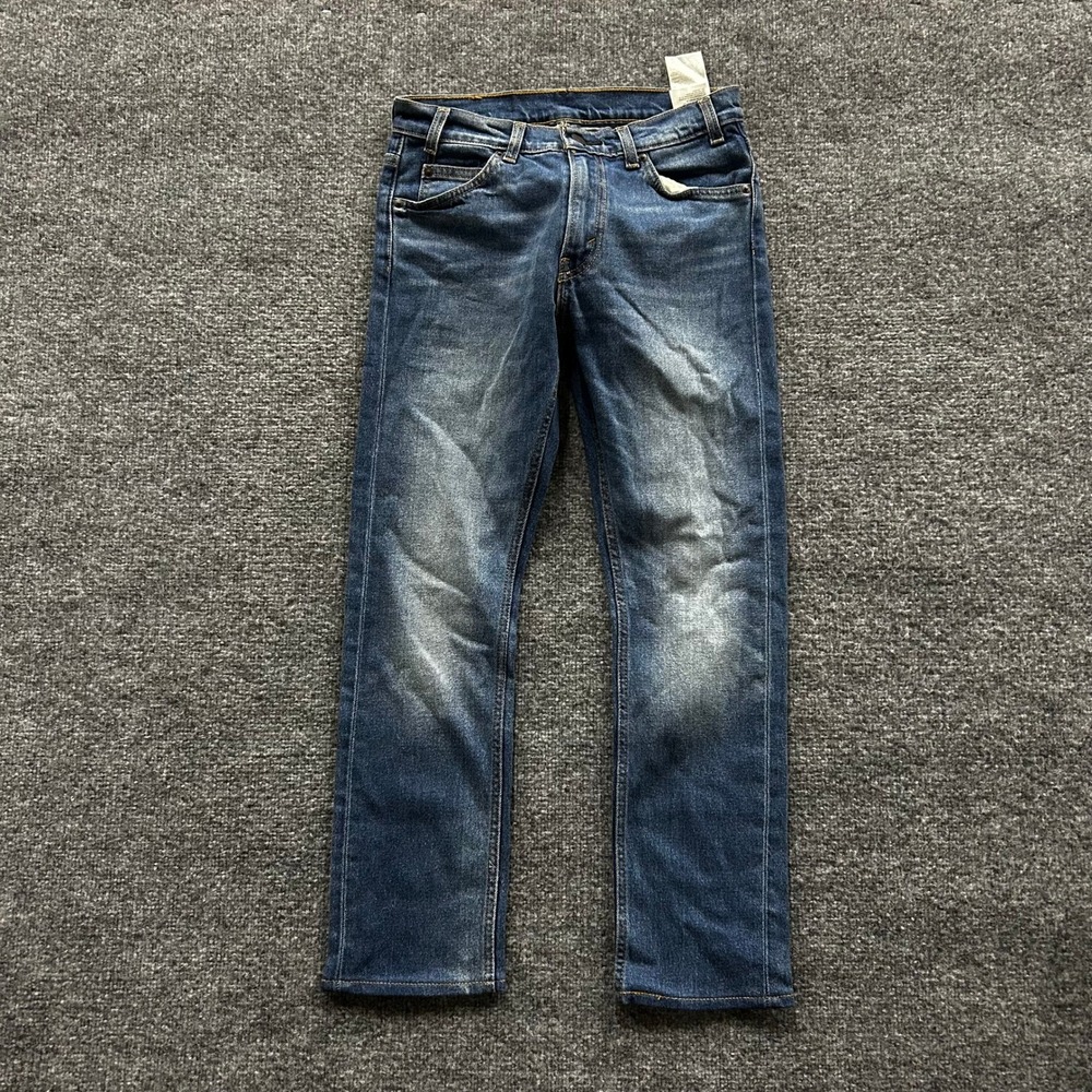 Levi's Jeans Womens Size 27 Blue 505 C Slim Straight Fit Denim Medium Wash